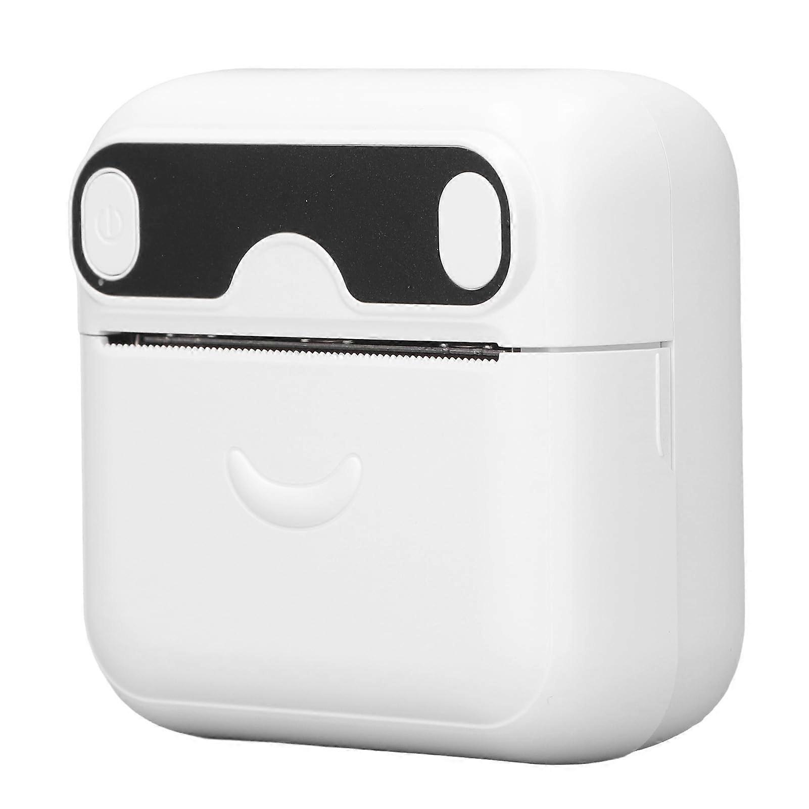 Portable Thermal Printer with Bluetooth Wireless Printing, 200dpi Clear Output, Pocket Size Mini