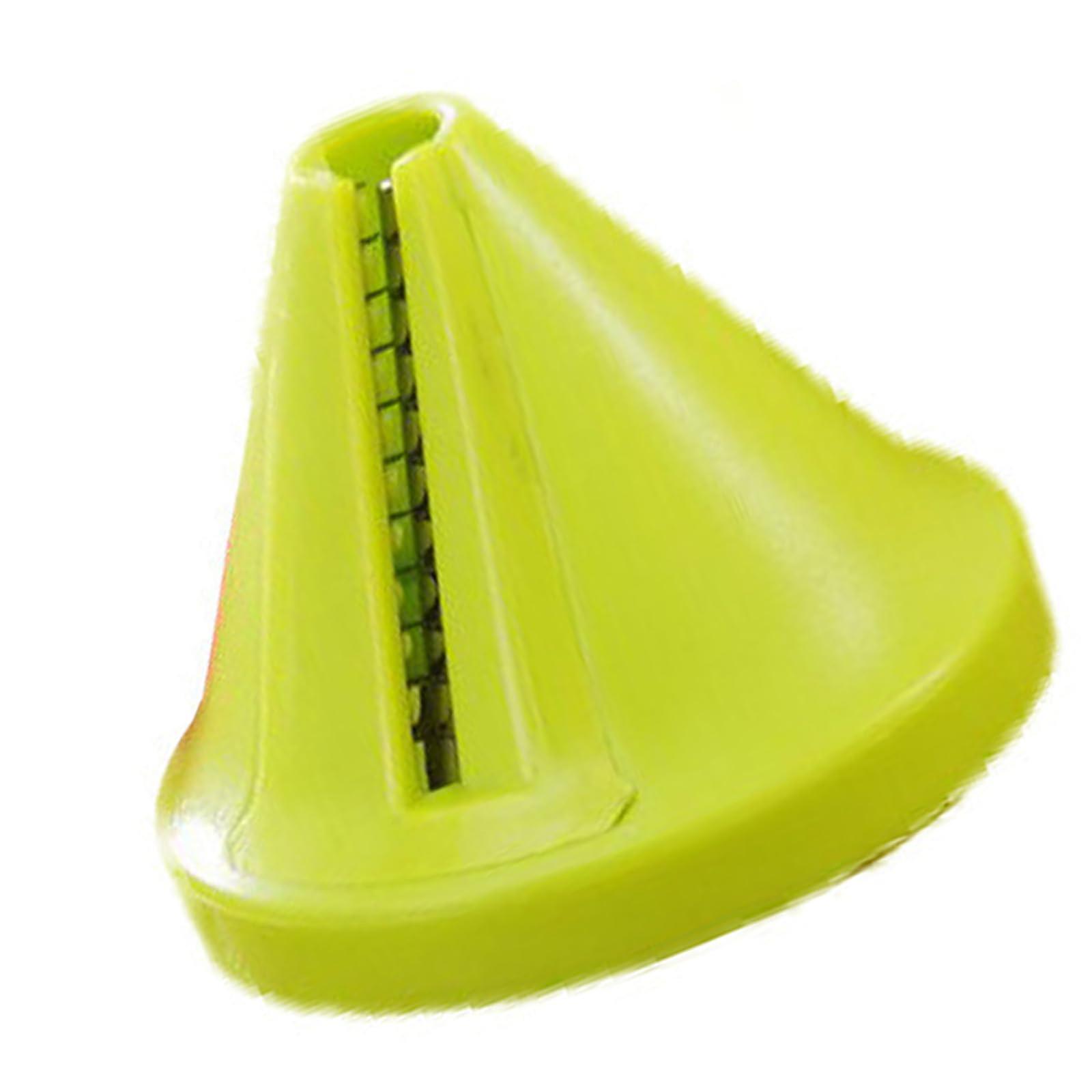 Stainless Steel Vegetable Grater with Double Shredding Function, Easy Clean Kitchen Slicer in Red Green