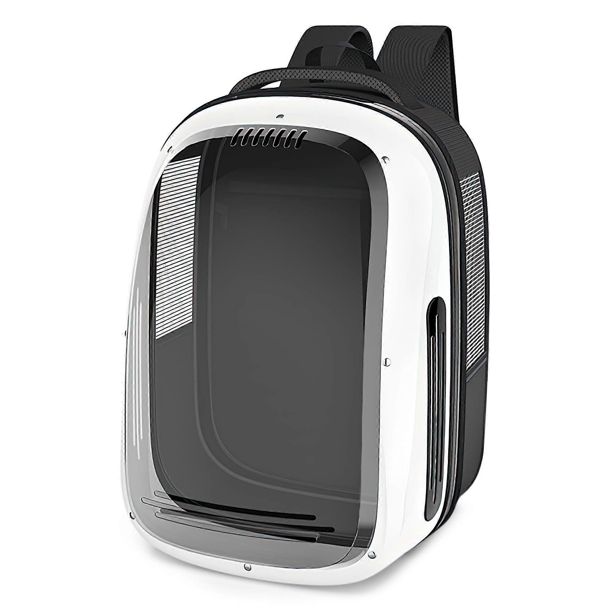 Pet Carrier Backpack with Transparent Bubble Window, Ventilated, Foldable for Cats and Small Dogs