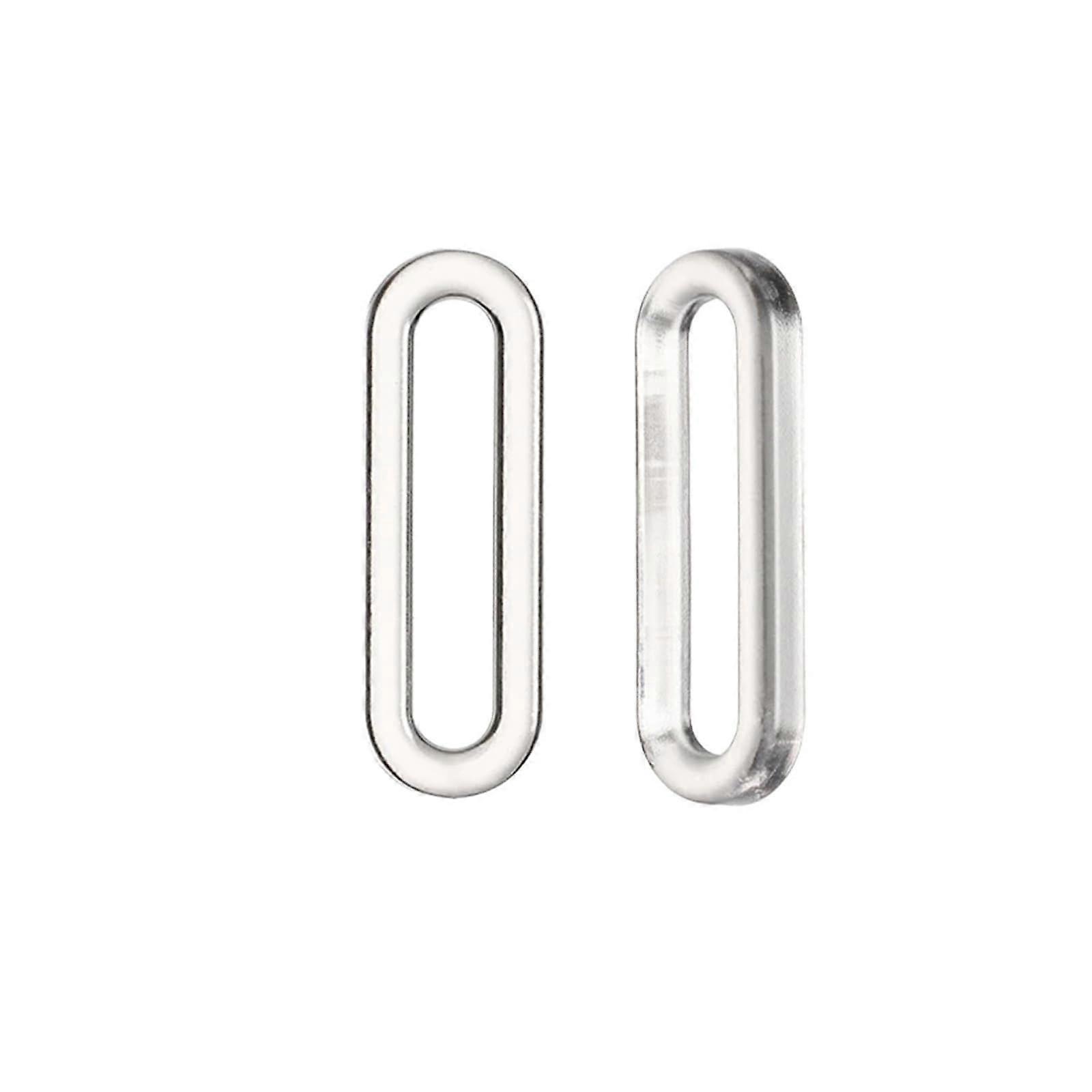 4PCS Transparent Soft PU Cabinet Door Handles Self Adhesive Drawer Pulls No Drill Installation