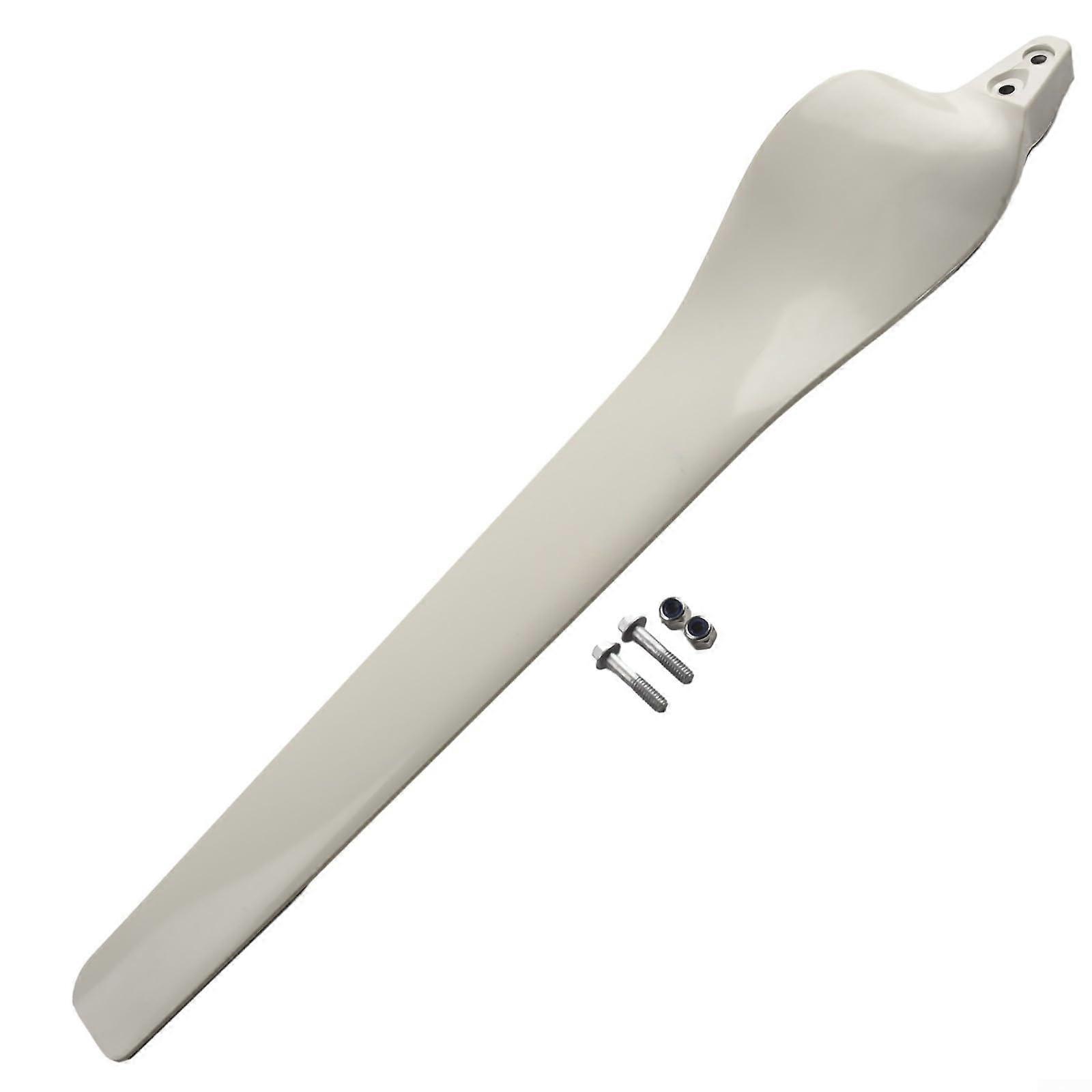 Wind Turbine Blades 580mm FRP White Low Starting Torque for Small Wind Generator Replacement