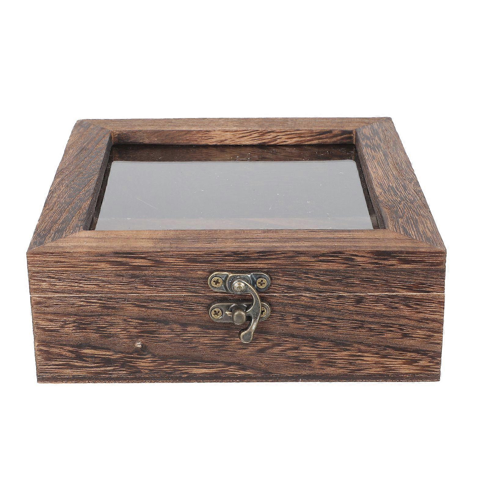 Insect Specimen Display Box Retro Sample Container Jewelry Packaging Box