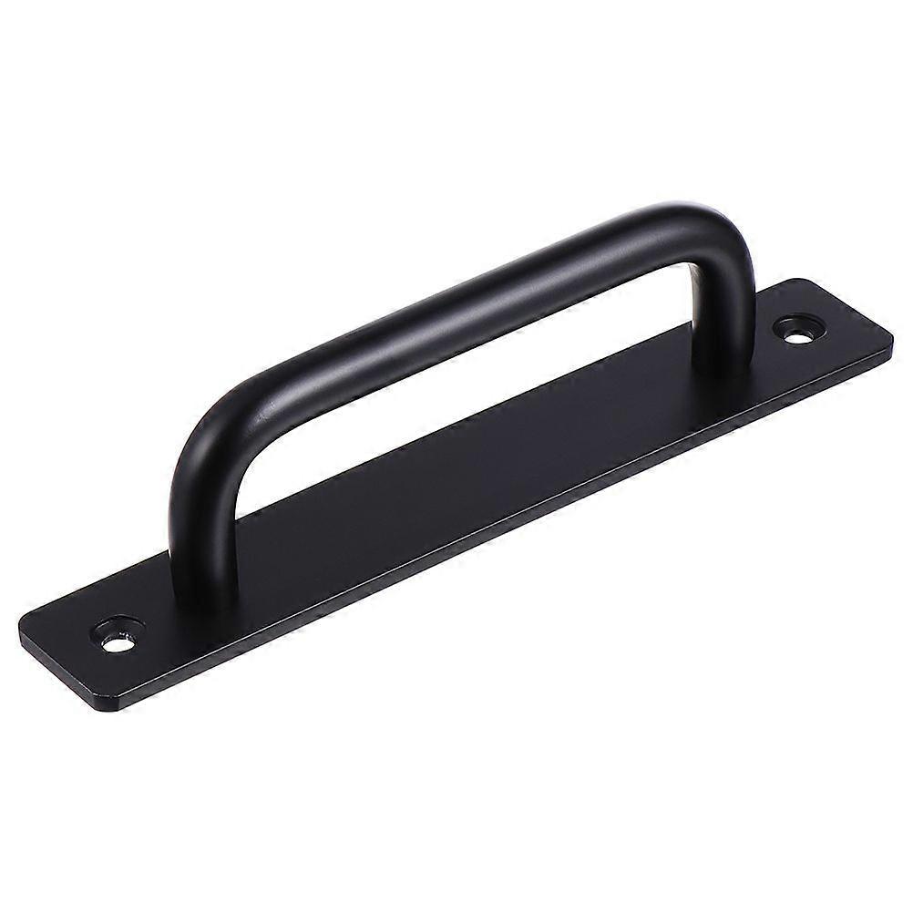1 Set Durable Barn Door Handle Long Base Handle Pull Furniture Door Handle