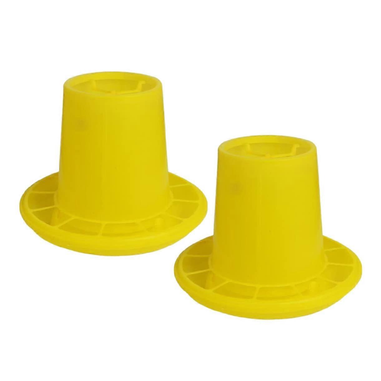 2 Pcs Automatic Poultry Feeder and Chicken Waterer Easy Clean Durable for Backyard Chickens Ducks Geese