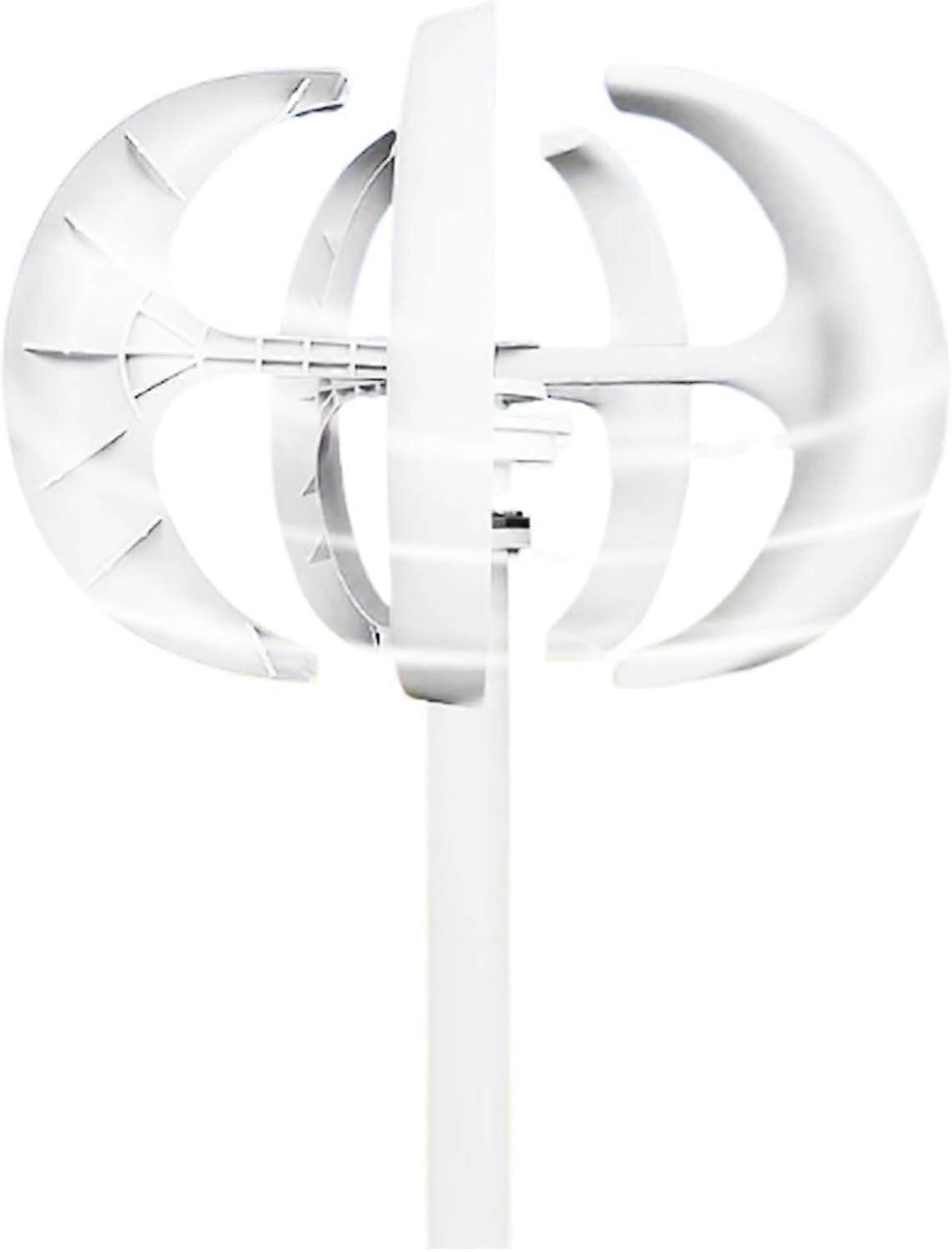 3000W Vertical Axis Wind Turbine Generator 12V 24V Lantern Style Low Wind Start Quiet Design