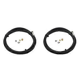 2 tubi per freno a disco idraulico per bicicletta, 2 m, per MTB e bici da strada, compatibili con MAGURA MT4/MT5/MT6/MT7/MT8.