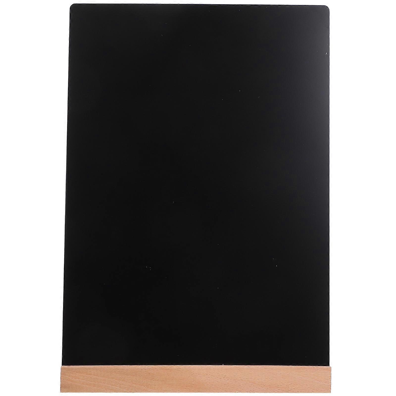 Standing Chalkboard Sign Black Board for Writing Multi-Functional 1Set