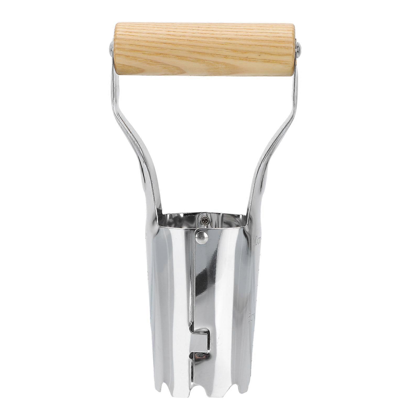 Garden Transplanting Tool for Planting Use 1Pcs Silver Material