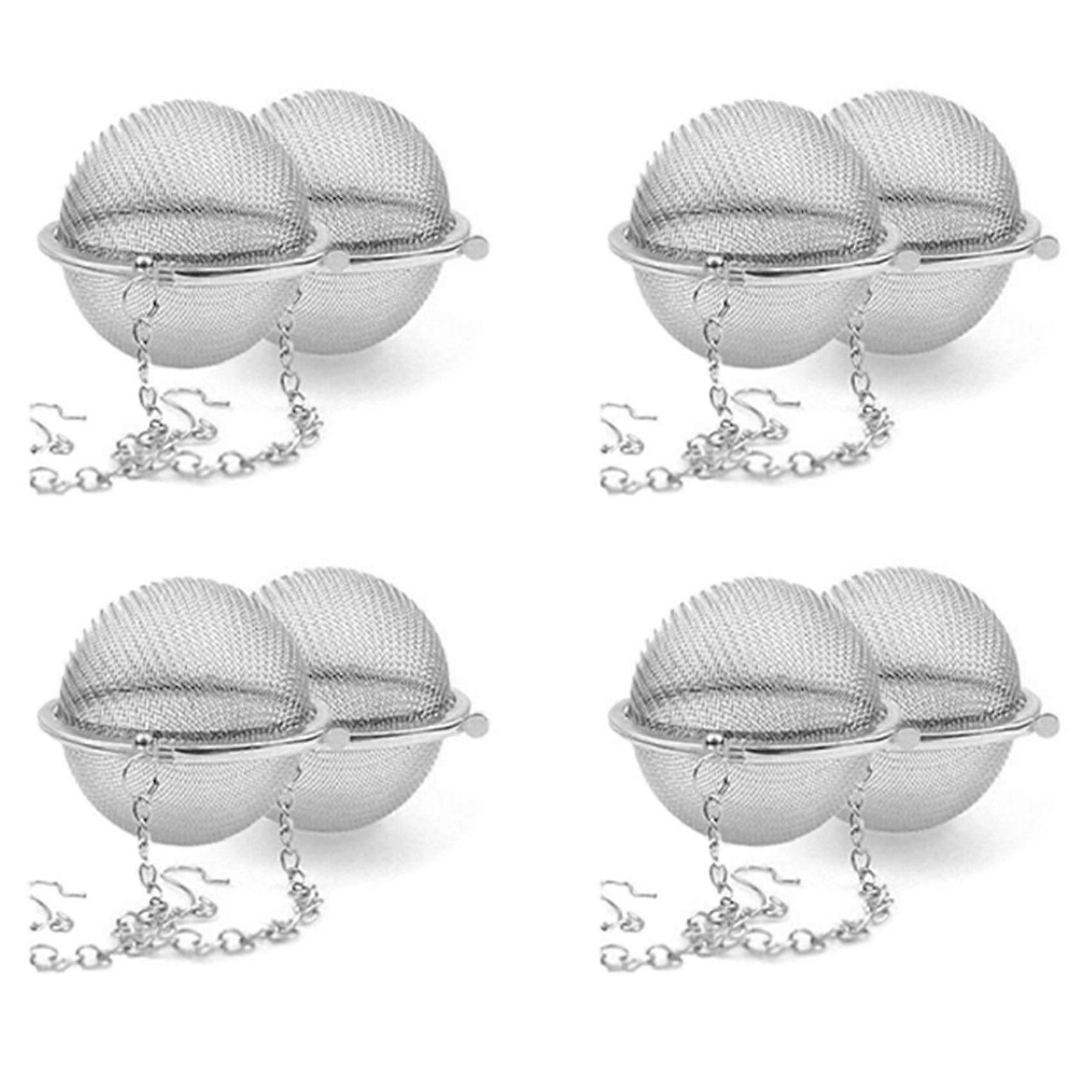 8PCS Practical Tea Ball, Tea Spices Infuser Filter