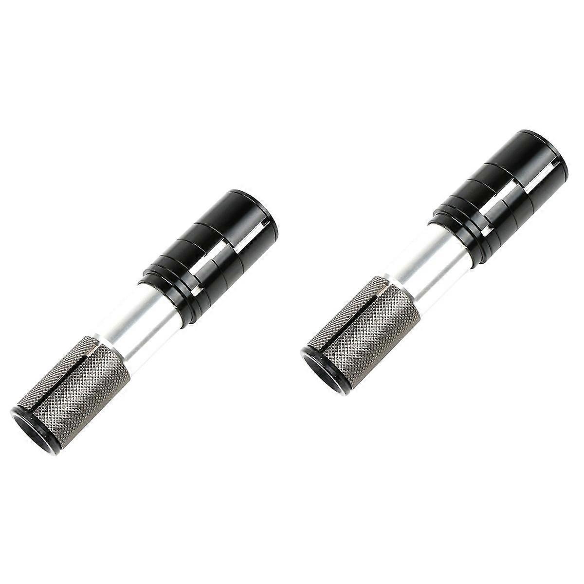 Stem Riser Black for Mountain Bikes Easy Install 50Mm Extension 2Pcs