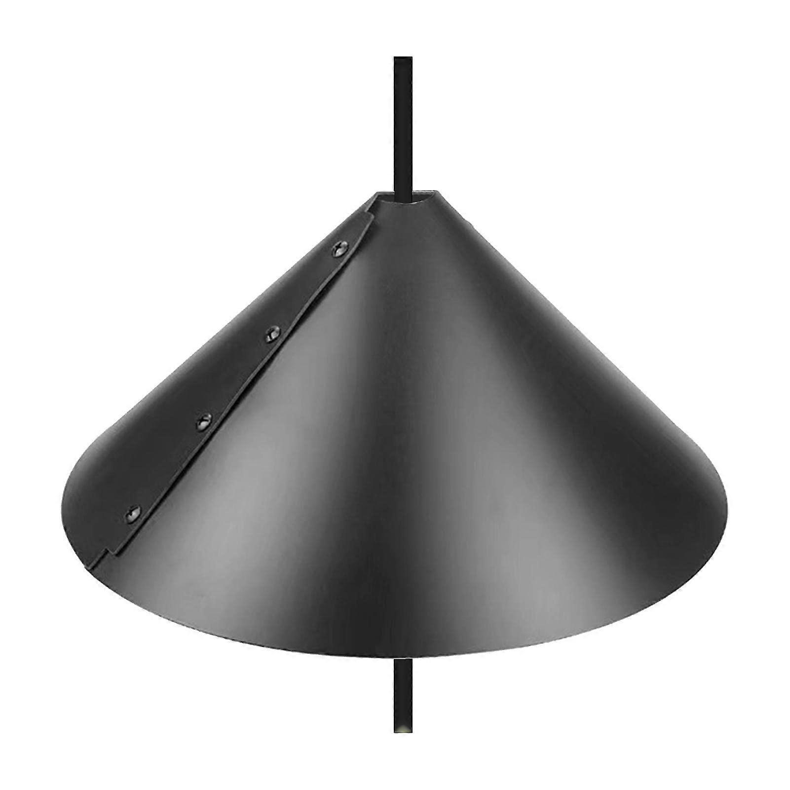 Squirrel Proof Bird Feeder Pole Baffle with Durable Metal Construction and Easy Installation