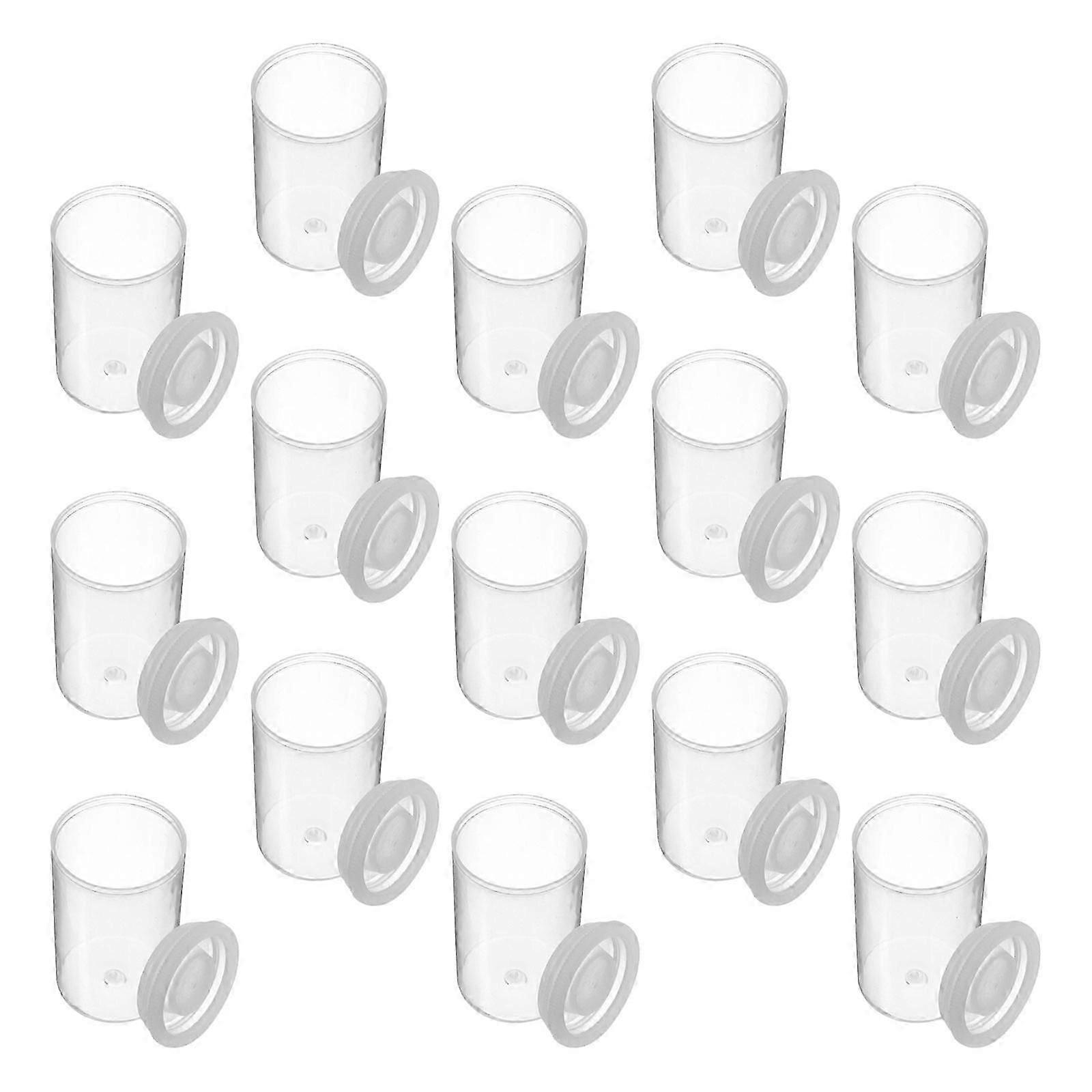 Plastic Storage Container Jars for Refillable Travel Storage 50Pcs