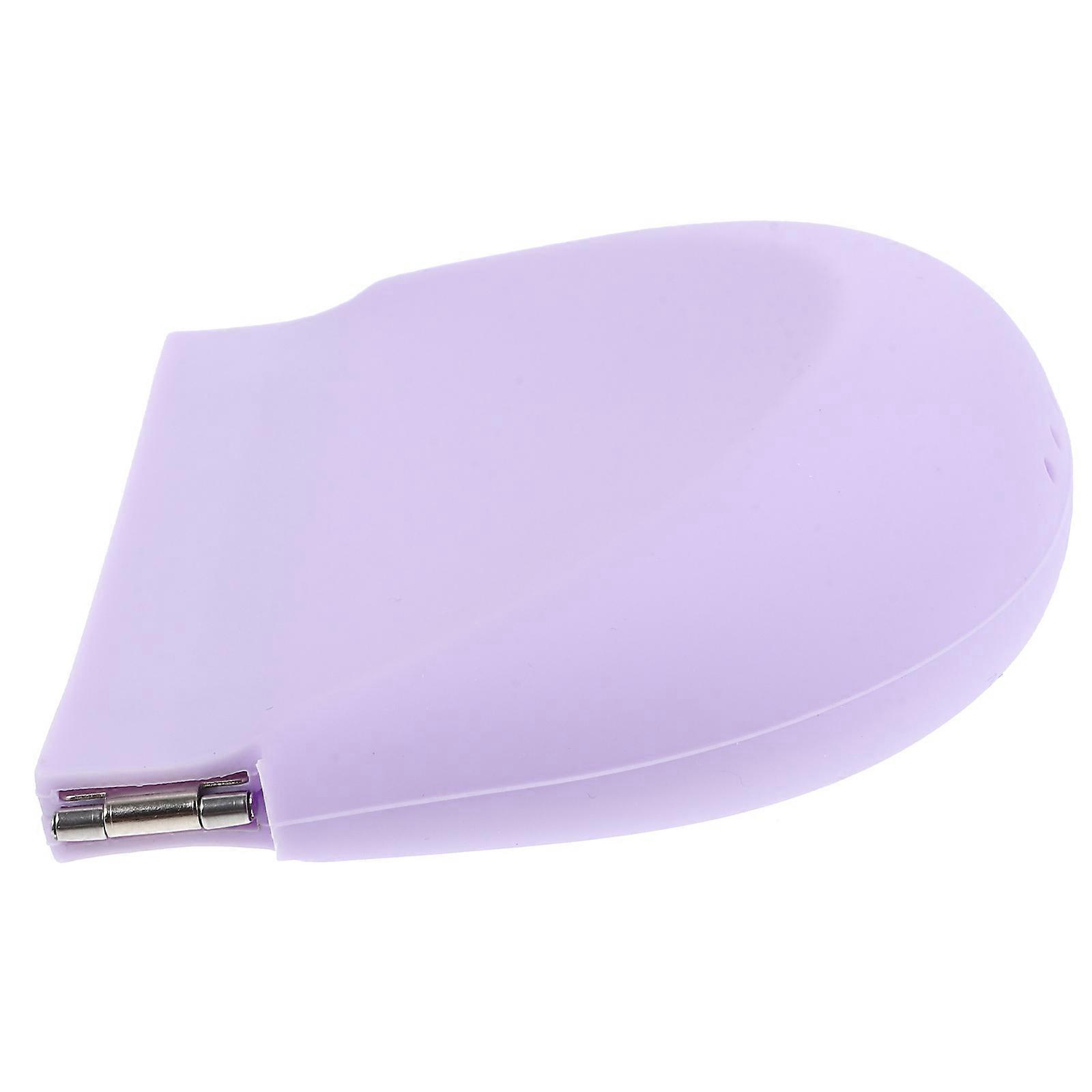 Silicone Lavender Denture Case for Retainer Storage 4Pcs Multi-Function