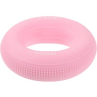 Pink Silicone Trainer for Hand Strength Training 4Pcs Rings