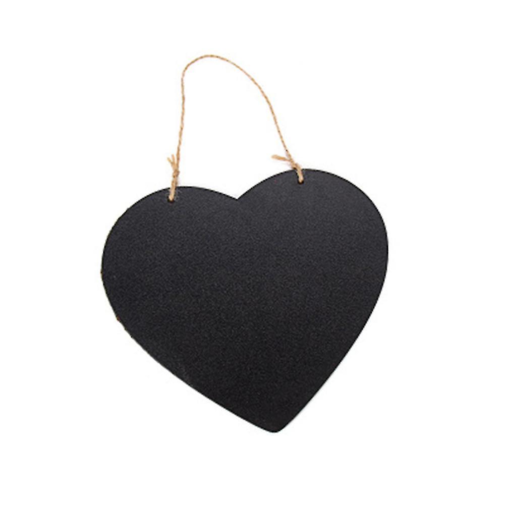 Slate Sign Double Sided Message Board With Hanging Rope Party Direction Signs