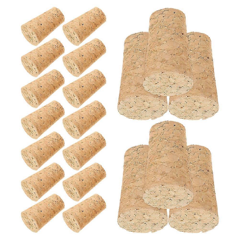 Wooden Corks for Bottles with Sealing Function 30Pcs