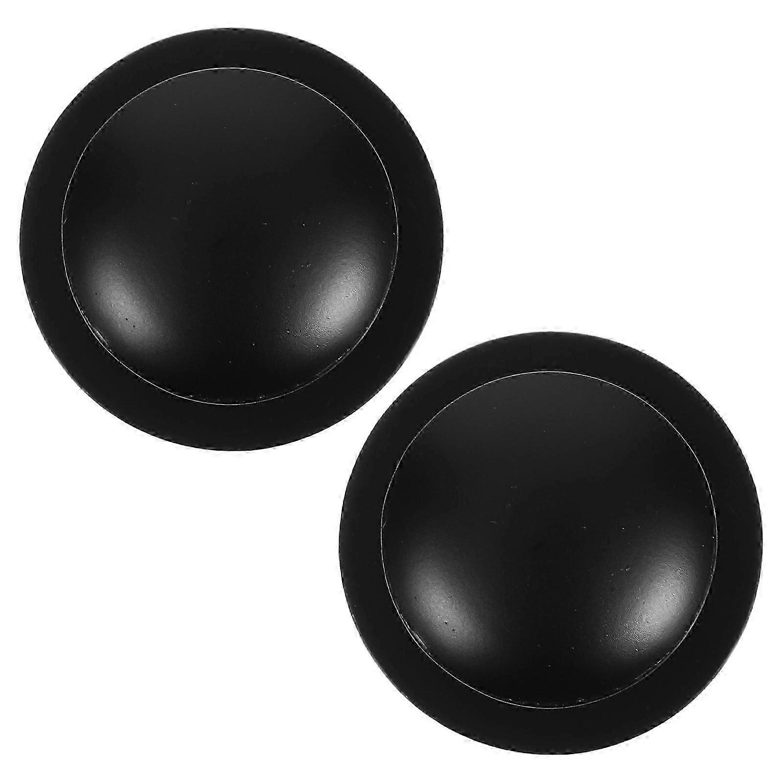 Self Adhesive Cabinet Knobs Stainless Steel for Kitchen Use 10Pcs Black