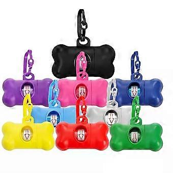 Pet Dispenser Waste Dog Poo Puppy PickUp Travel Poop Bags Holder Hook Pouch Bag