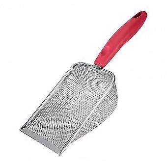 Metal Cat Litter Shovel with Hanging Hole, Small Hole Design for Efficient Waste Cleaning,x