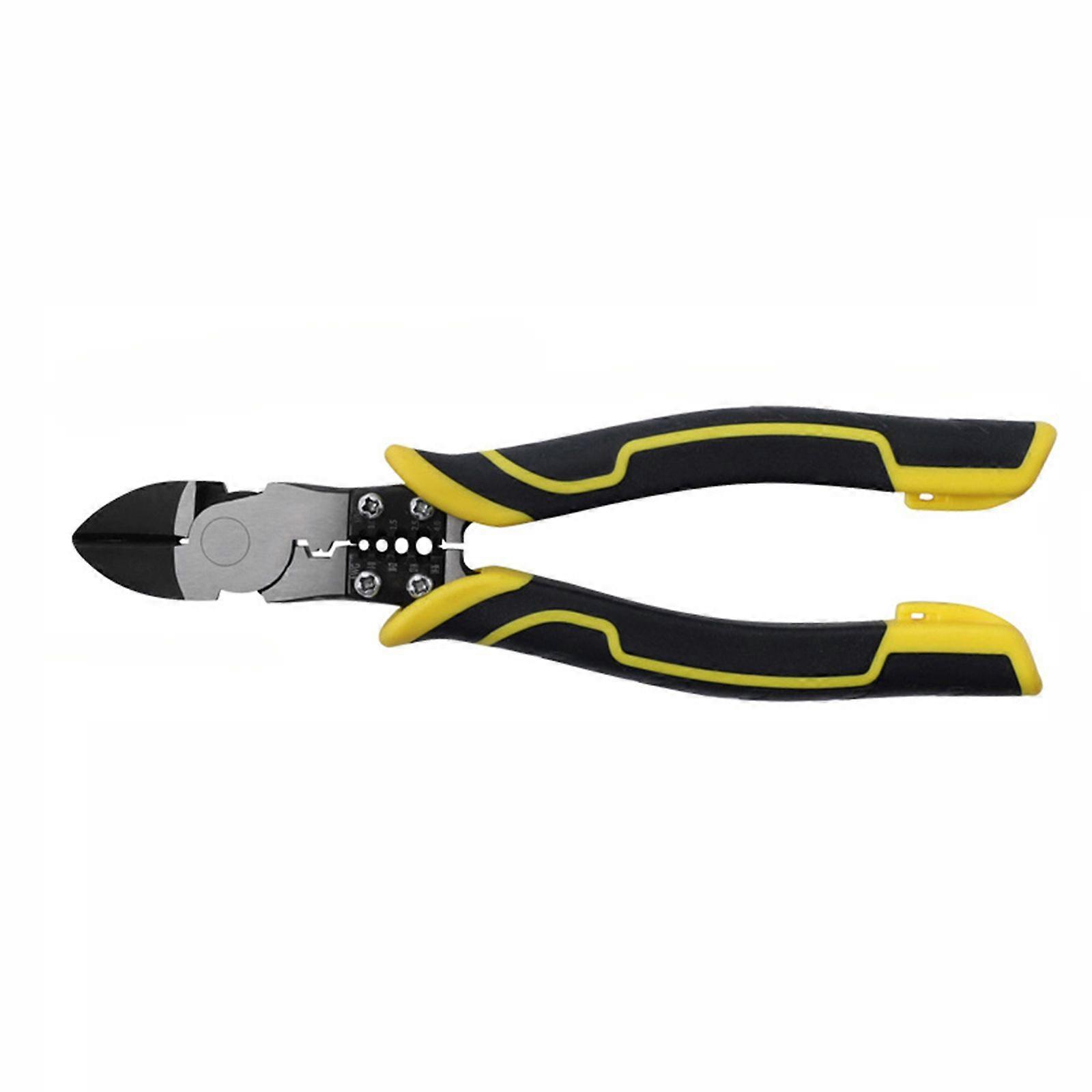 Multi-purpose diagonal jaw pliers