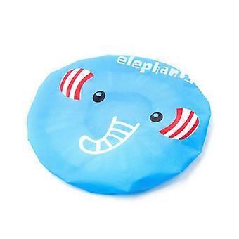 Kid Cartoon Cute Animal Print Shower Cap Bathing Salon Waterproof Hair Hat JIKAIX