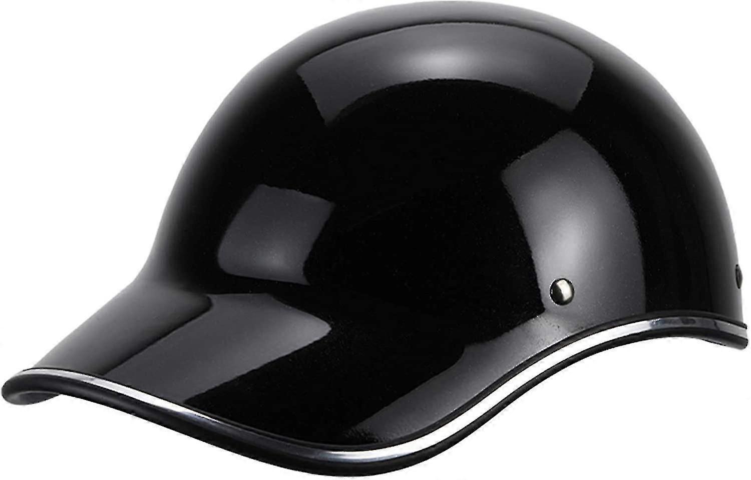 Baseball Cap Adjustable Quick Release Buckle Half Baseball Cap Black