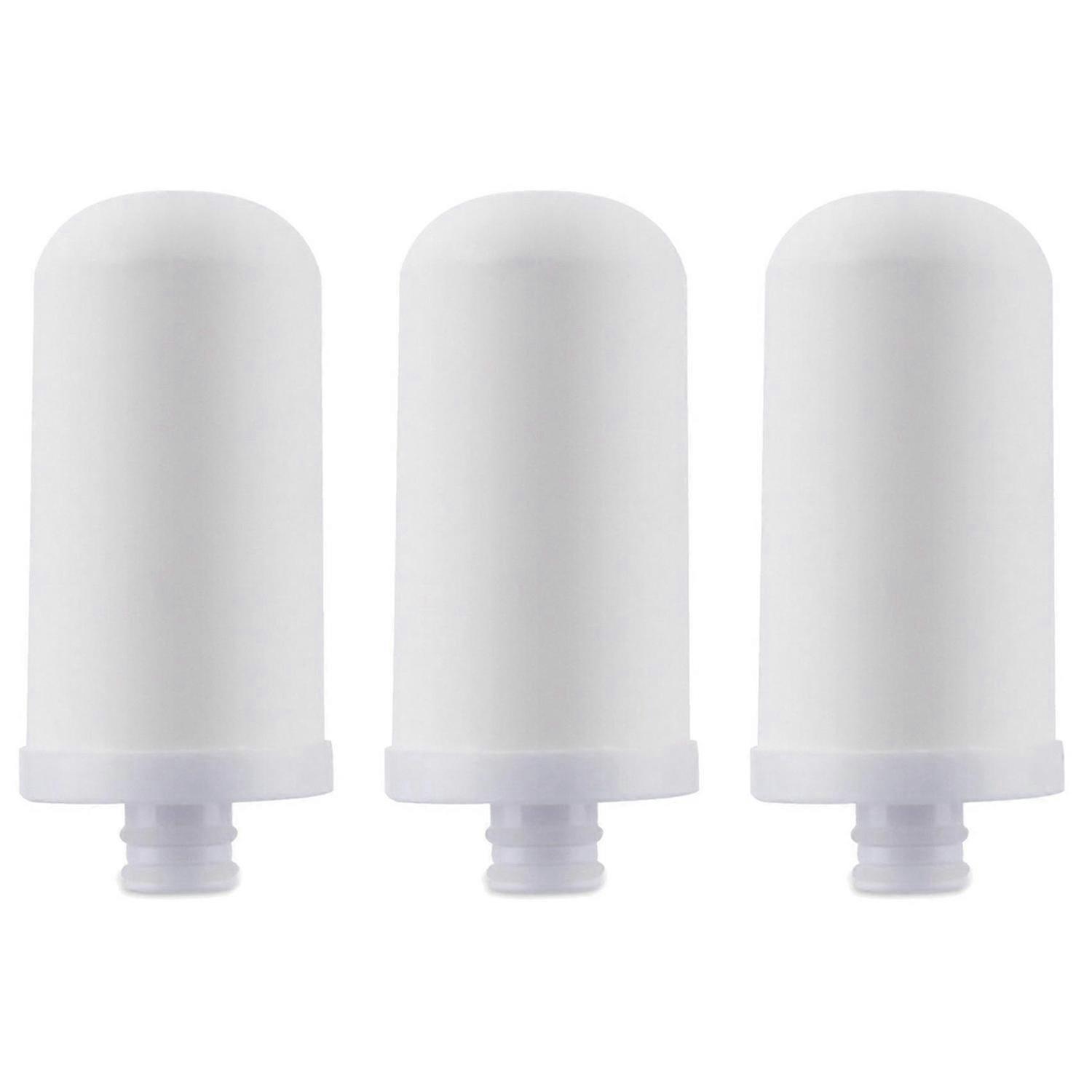 3Pcs/Set Faucet Water Purifier Filter Elements Water Filter Pitcher Remove Fluoride, Lead, Microplas
