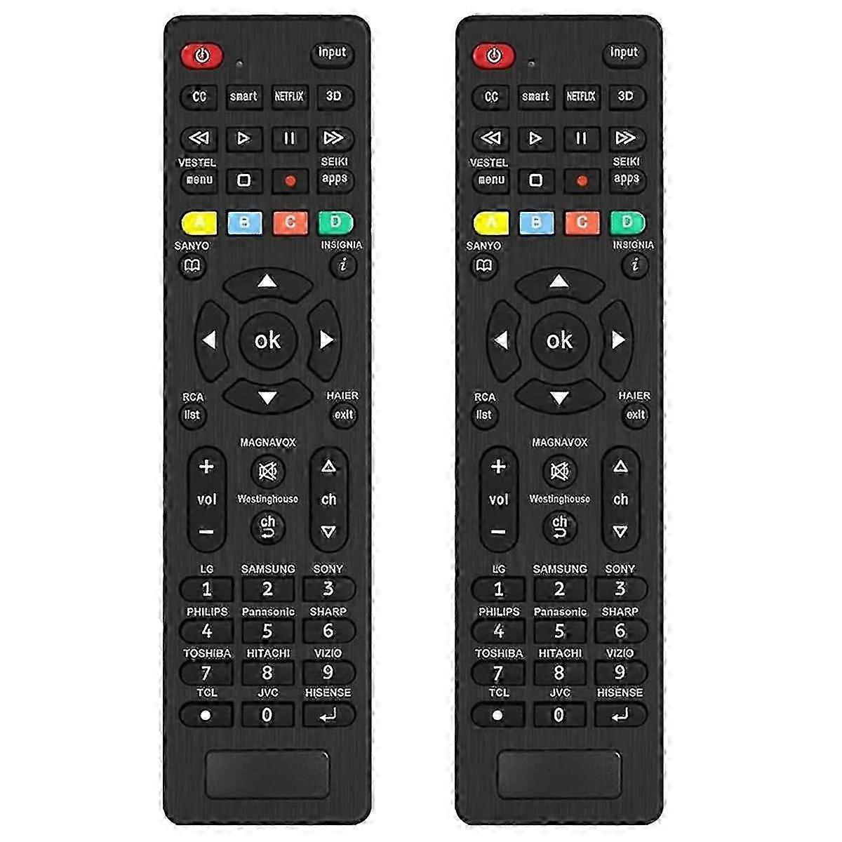 Universal Tv Remote Replacement Compatible For Rca For And More