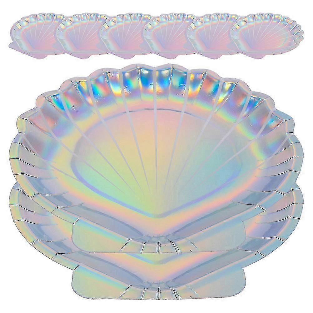 Paper Shell Mermaid Design for 16Pcs