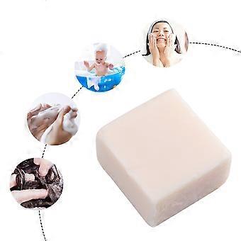 Moisturizing Soap Goats Milk Soap for Cleaning Use Oil-Control 1Pcs Beige
