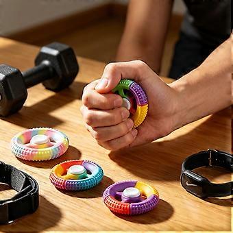 MultiColor Wheel Fidget Spinner for Hand Exercise, Anxiety Stress Relief Toy for Adults, Ideal Party Favors for Kids 812, Classroom Treasure Box Suppl
