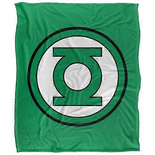 Green Lantern Large Logo Soft Touch Blanket
