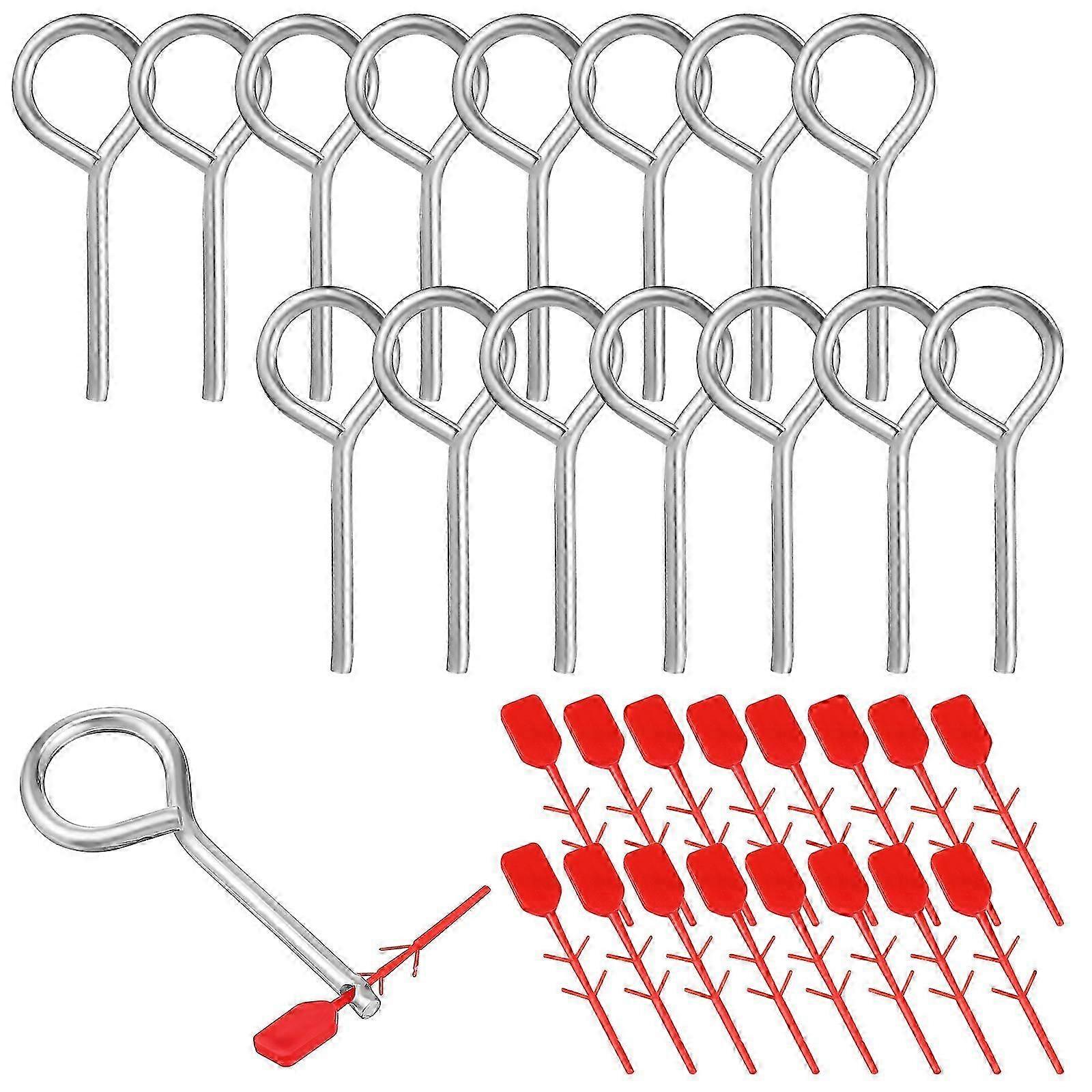 15 Sets Durable Metal Fire Extinguisher Lock Pull Pins