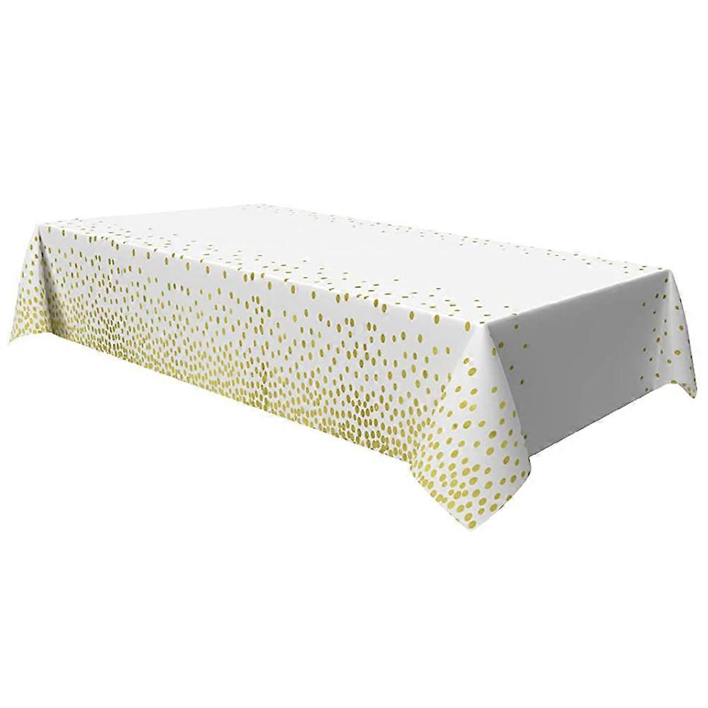 3Pcs Tablecloth Multi-Function for Table Decoration with Decorative Dots