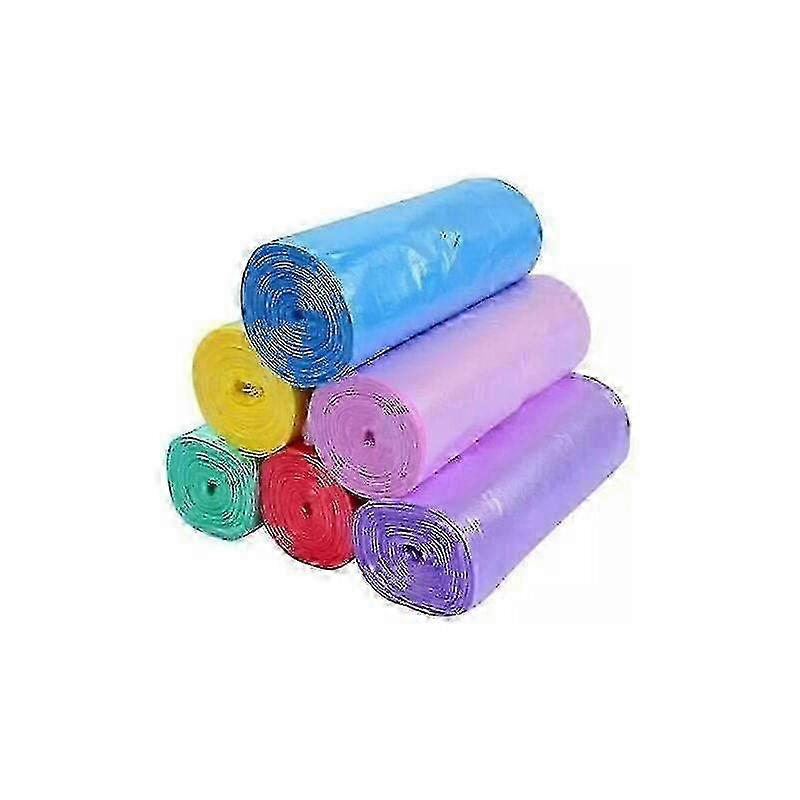 28L Colourful HDPE Bin Liners