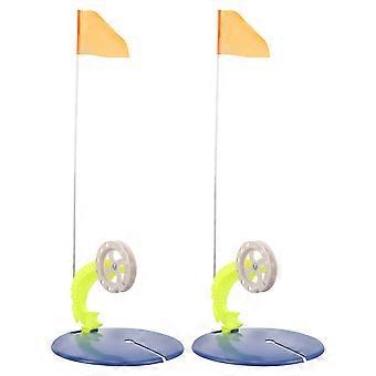 Winter Ice Fishing with 6Pcs Portable Flag Accessories
