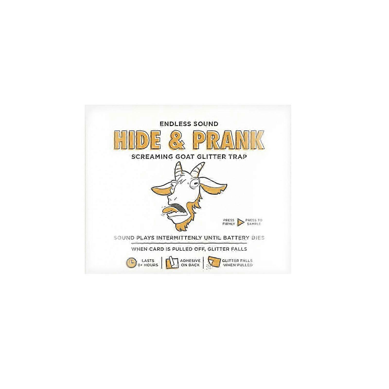 Intermittent Screaming Goat Prank Card