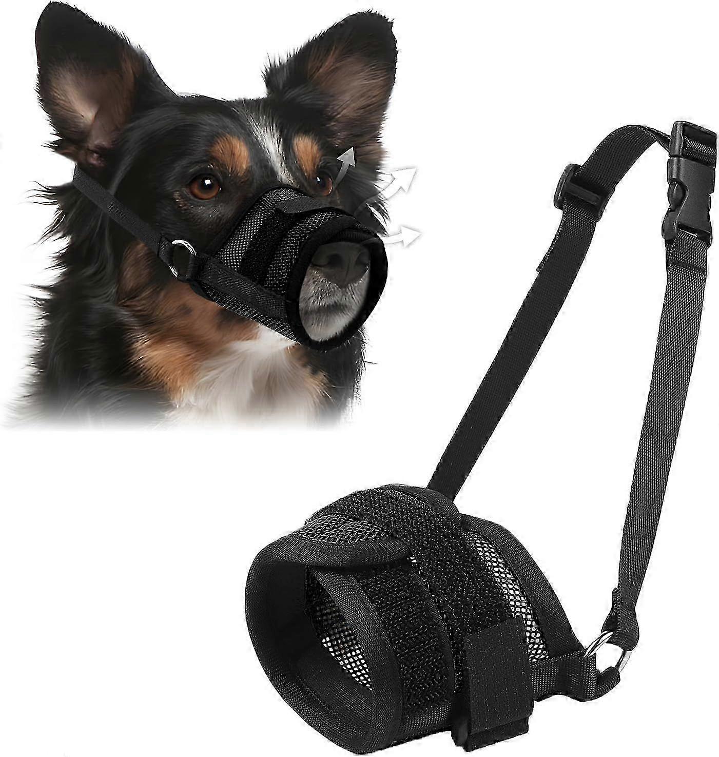 Adjustable Breathable Dog Muzzle