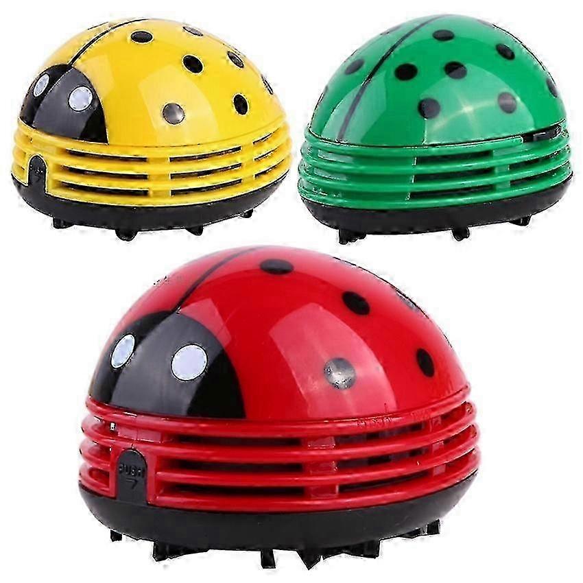 Ladybug-Shaped Mini Desk Vacuum