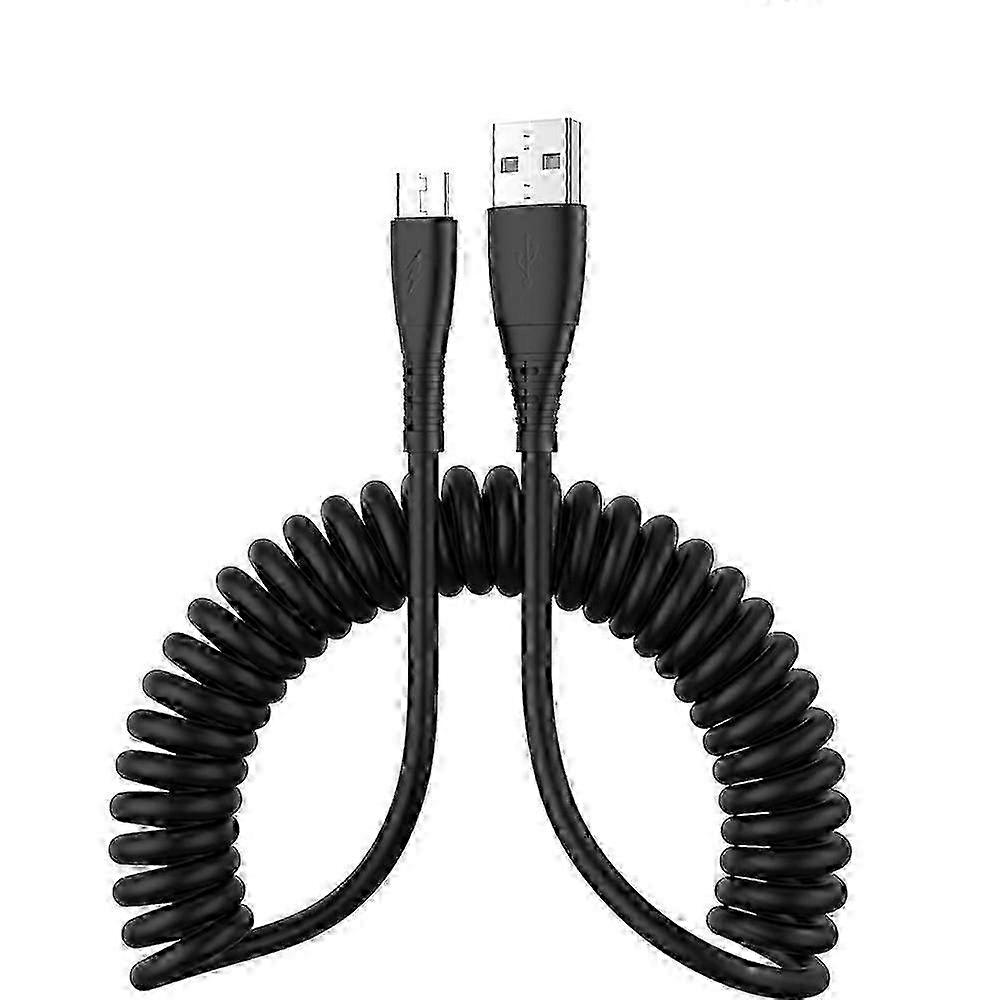 3A Telescopic Micro USB Data Cable