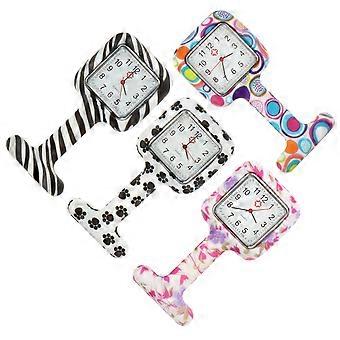 Nurse Watch Silicone for Decoration 12Pcs Durable Quartz Pocket Watch