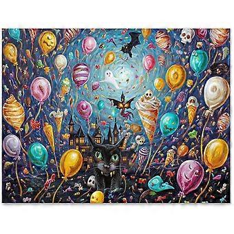 Halloween Candies Colorful Candy Balloons Brain-Teasing Puzzles JI-1468