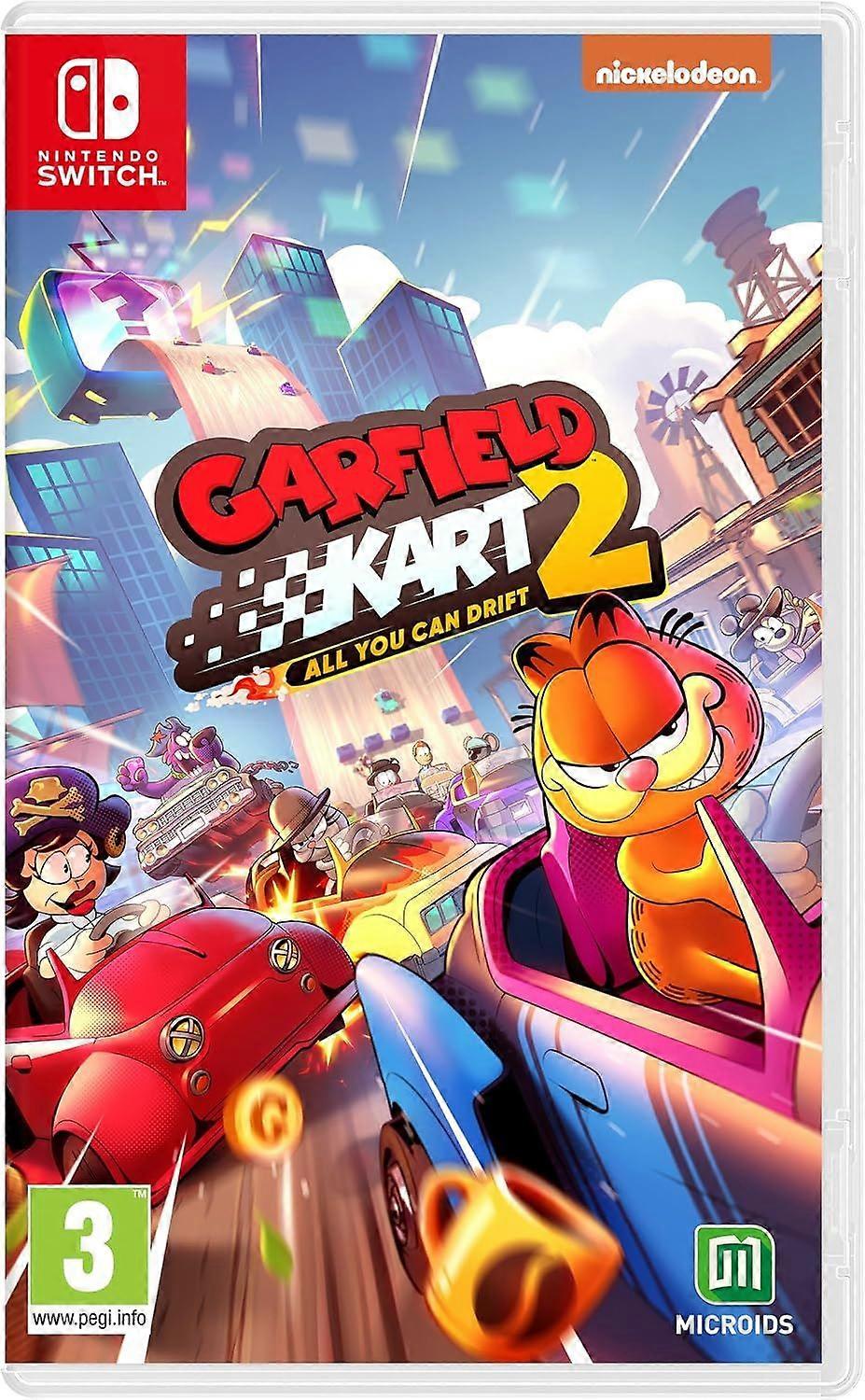 Garfield Kart 2 - All You Can Drift Switch Game