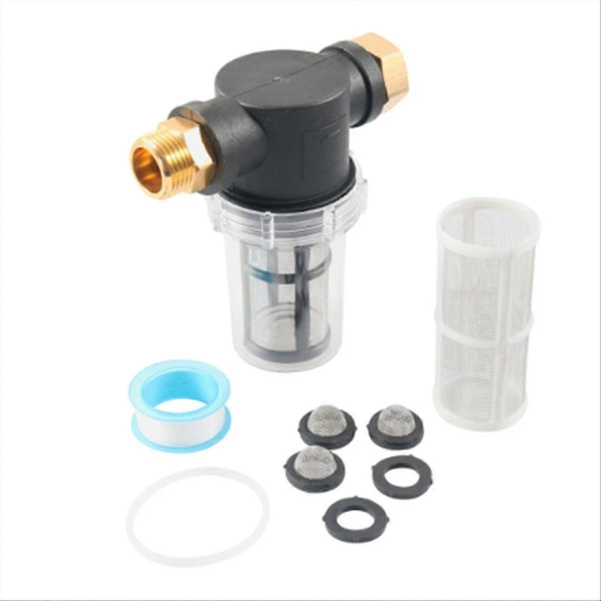 High Washer Machine Filter 3/4 Thread Garden Hose Filter Kit