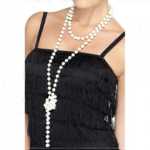 Smiffys Pearl Beaded Necklace