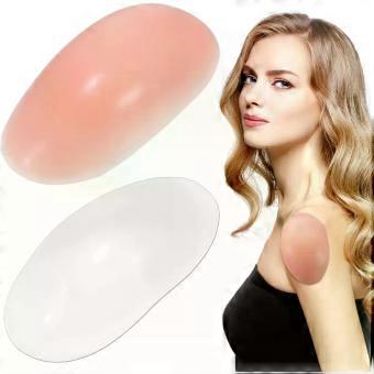 4 Pairs Silicone Shoulder Pads, Adhesive Shoulder Enhancer Pads Reusable Shoulder Push Up Pads Anti Slip Enhancer Shoulder Pads for Women Clothing