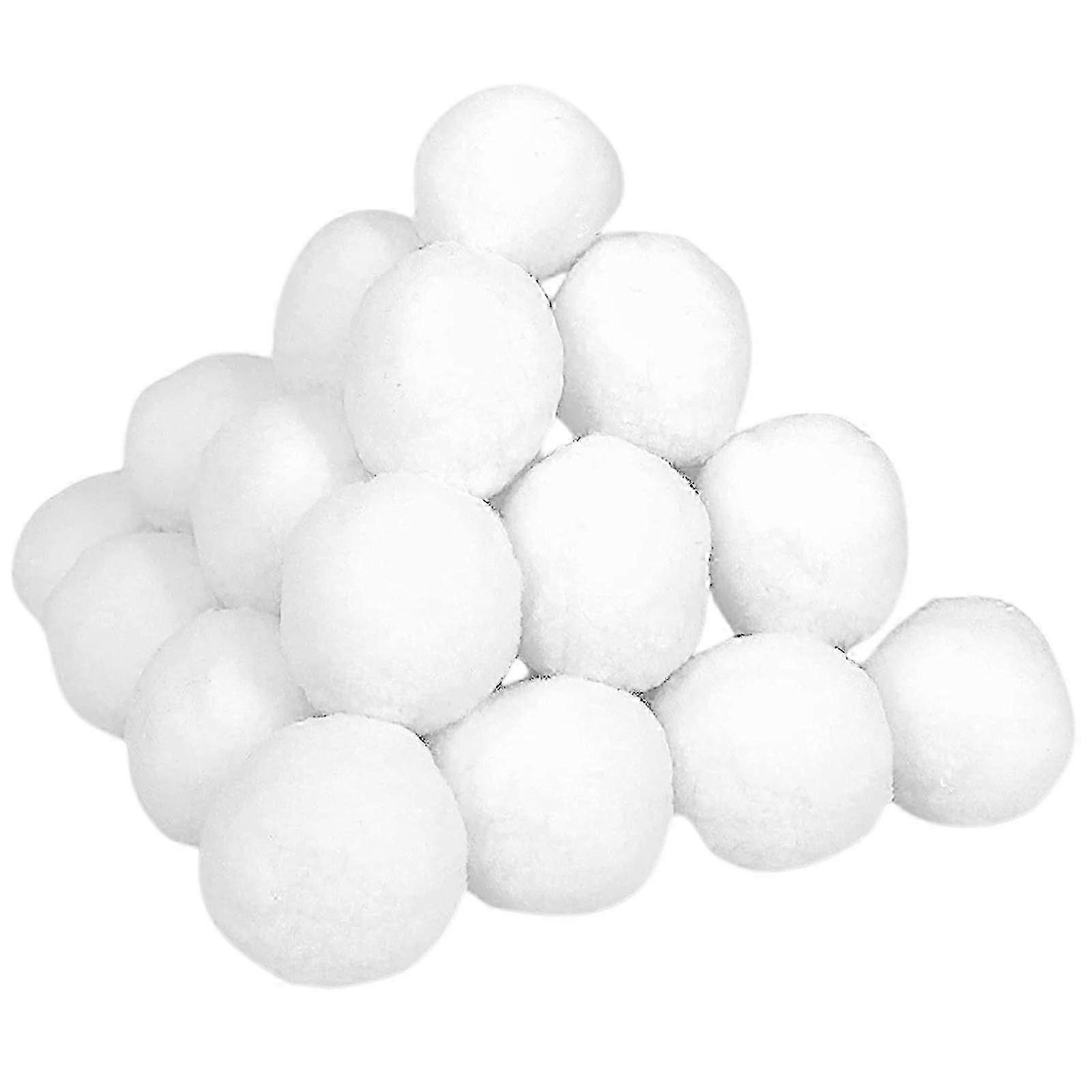 Festive Wool Pompoms 5cm 50 Pack