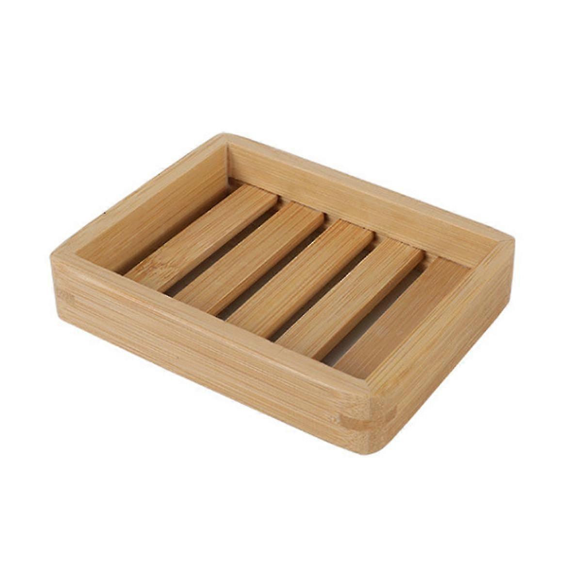 Handmade Bamboo Soap Rack With Ventilation Net