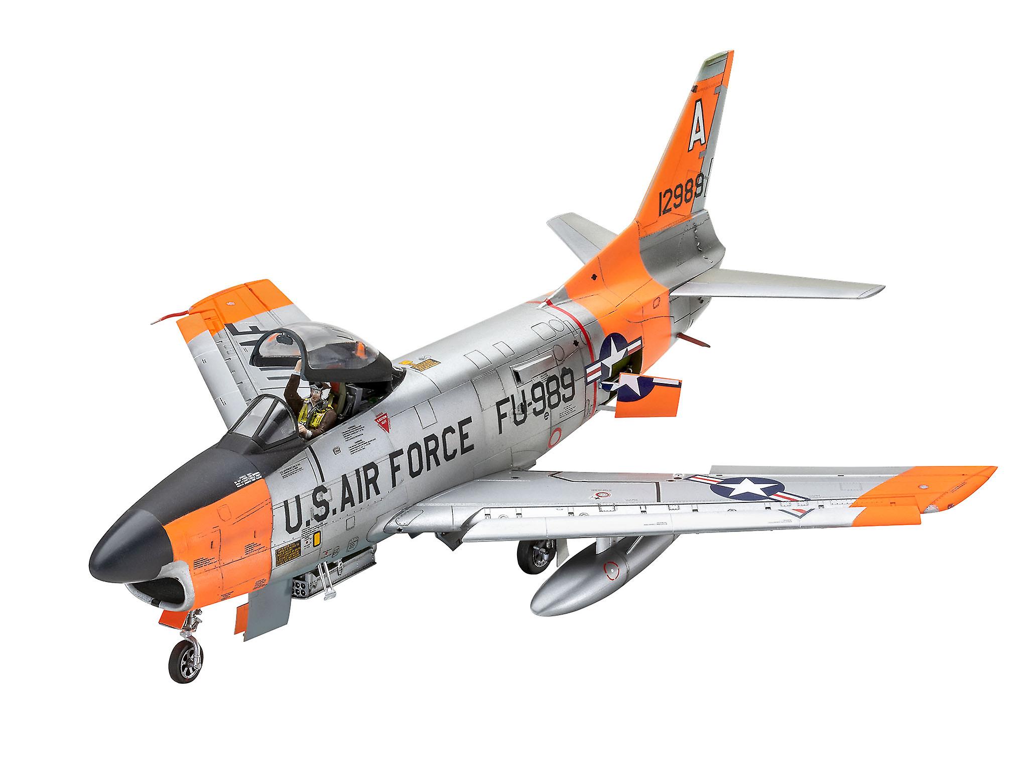 Revell 63832 1:48 F-86D Hondensabel Model Starter Kit