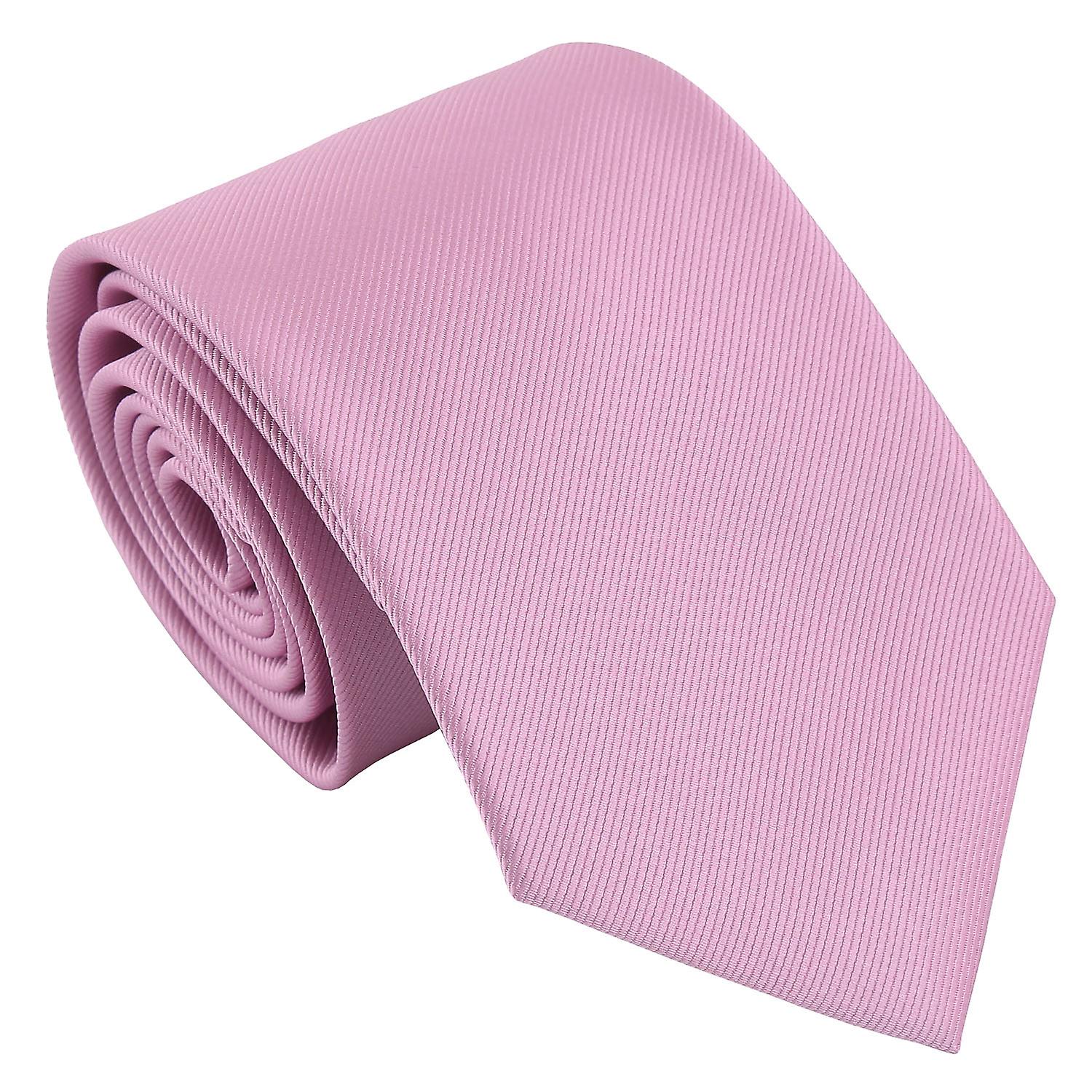 Mauve Plain Twill Tie